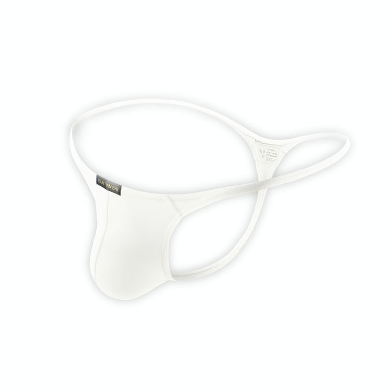 Breathable Nylon Low Rise T Back Thong