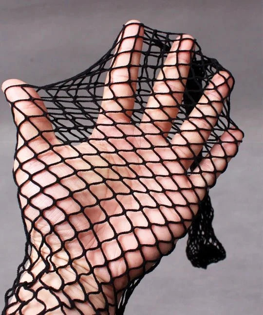 Open Crotch Rhinestone Fishnet Pantyhose alternate view 15