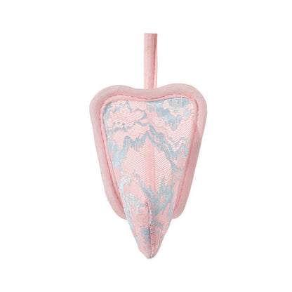 Pink Pastel Floral Lace C String alternate view 6