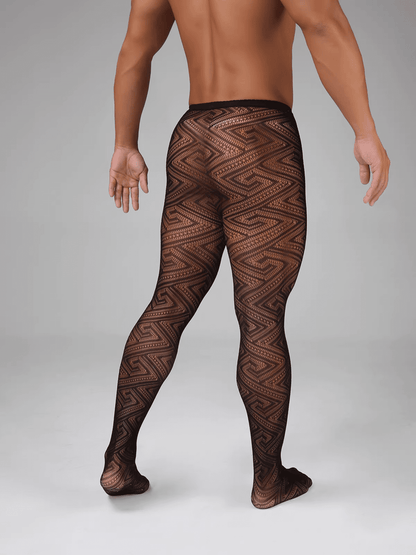 Patterned Pantyhose Tights alternate view 8