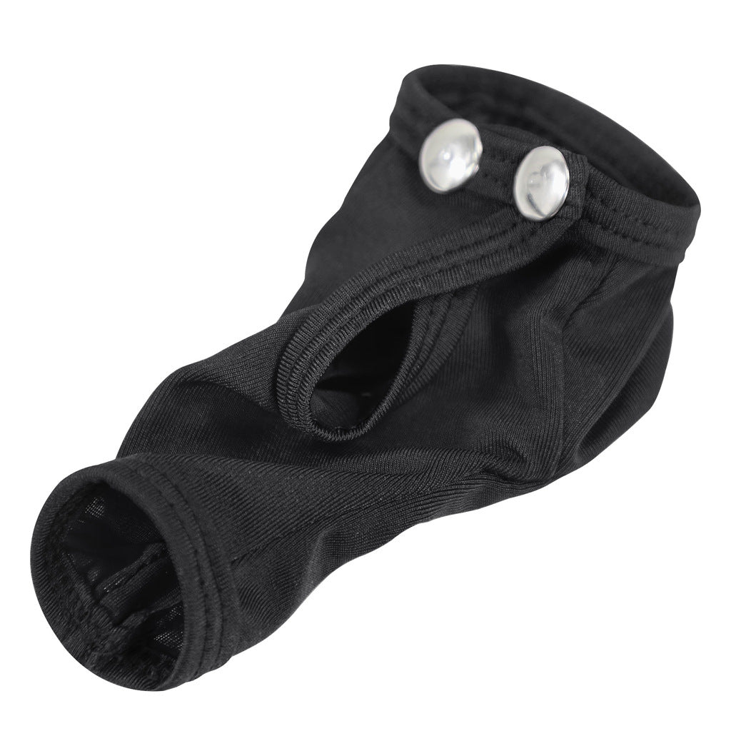 Adjustable Snap Button Penis Sleeve Cock Sock