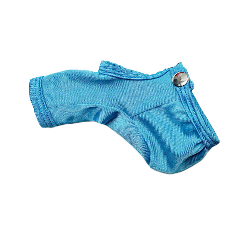 Blue Adjustable Snap Button Penis Sleeve Cock Sock alternate view 8