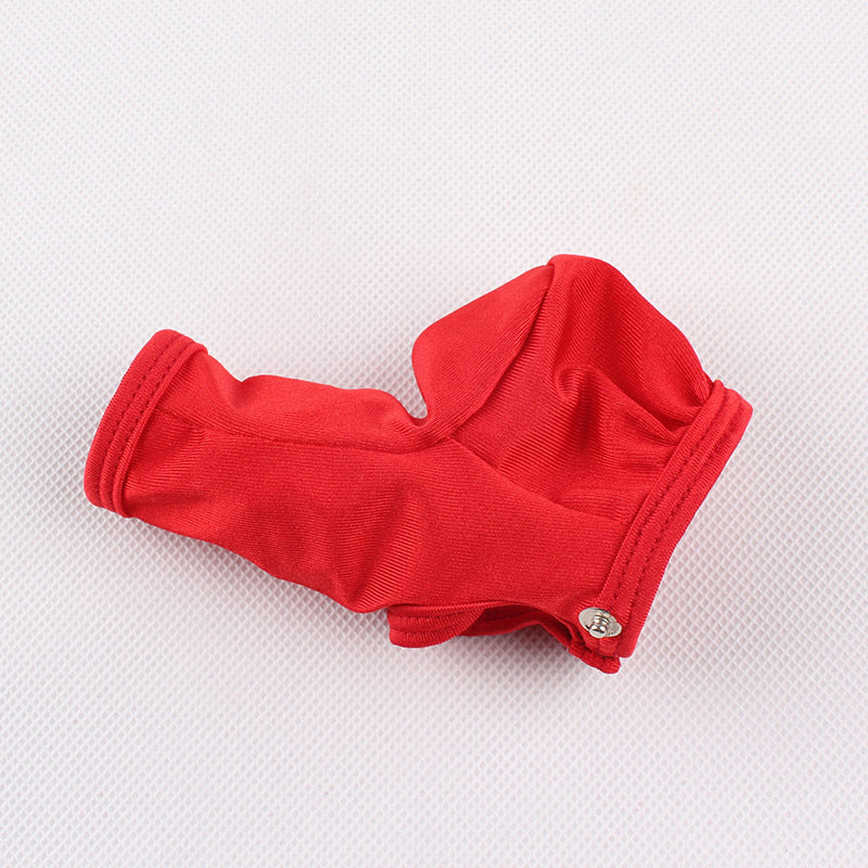 Red Adjustable Snap Button Penis Sleeve Cock Sock alternate view 16