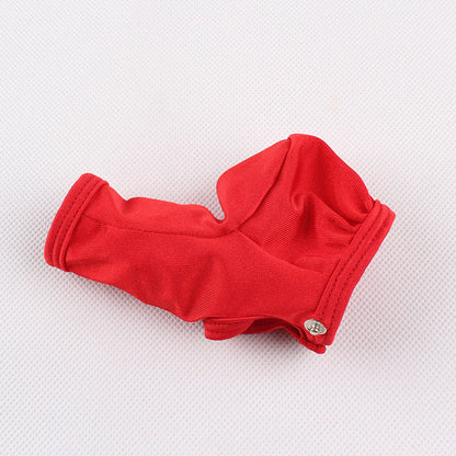 Red Adjustable Snap Button Penis Sleeve Cock Sock alternate view 16
