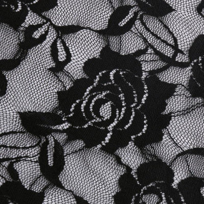 Sheer Floral Lace Thong Bathrobe product detail view 18