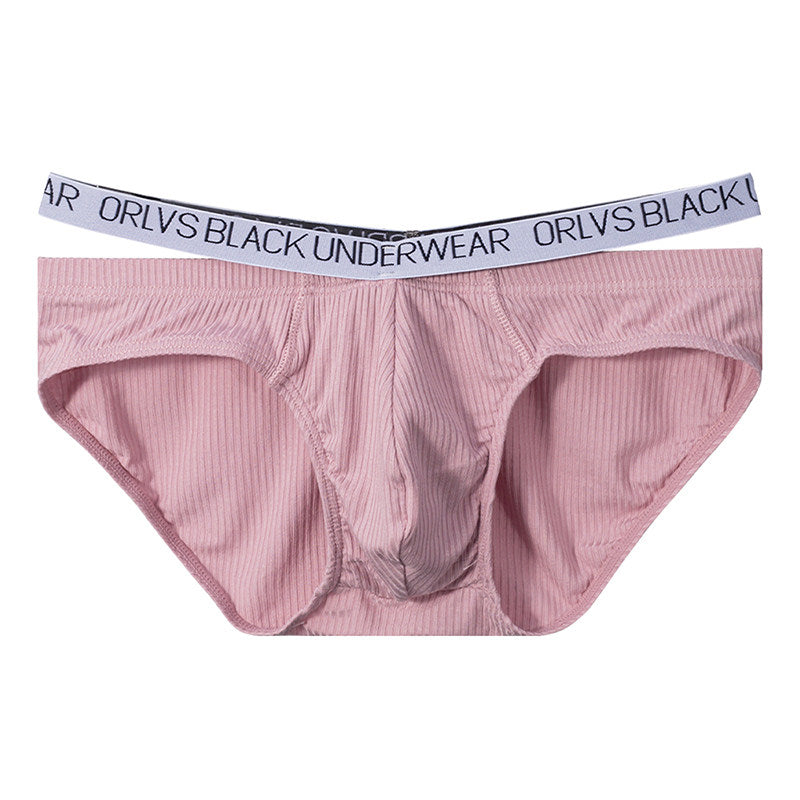 Ribbed Cotton Low Rise Briefs