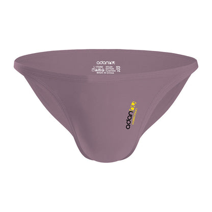 Flat Lay of pink Nylon Cotton Low Rise Contour Pouch Briefs