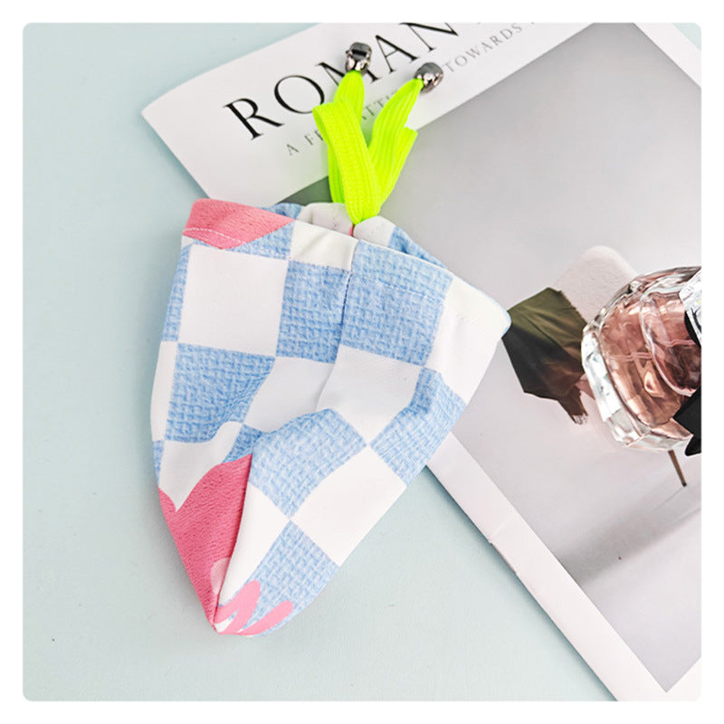 Printed Skull Drawstring Swim Cock Sock