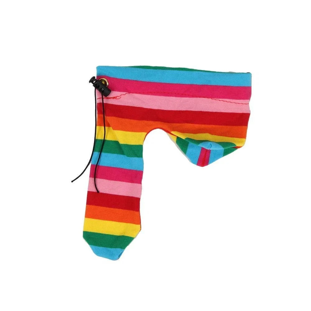 Rainbow Rainbow Drawstring Long Sleeve Cock Sock detail view