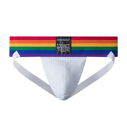 Rainbow Pride Wide Waistband Jockstrap