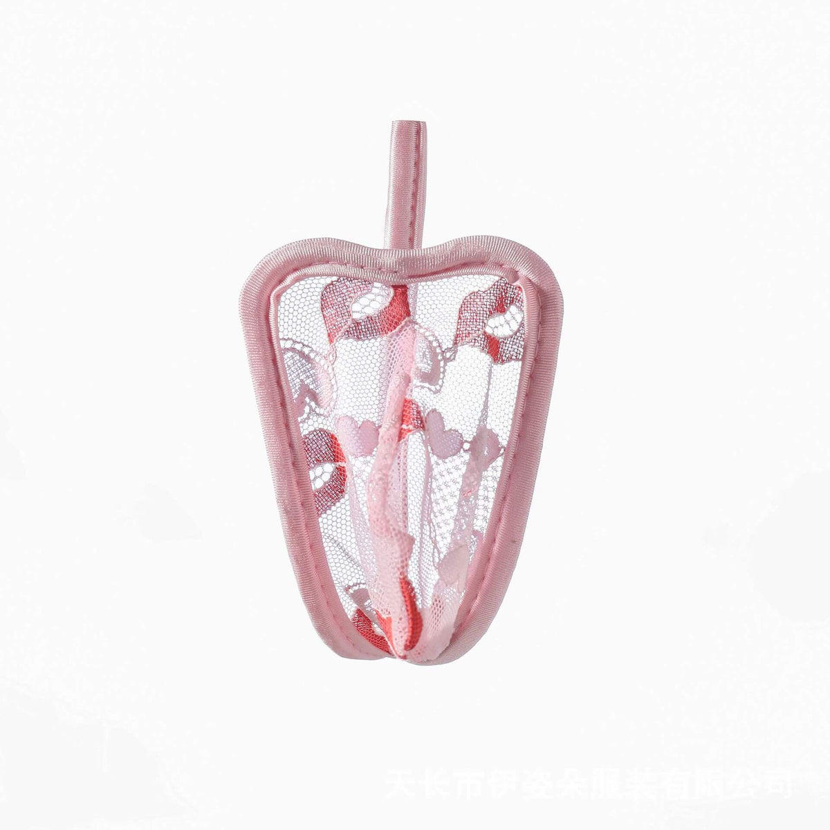Red Red Lips Lace Kiss Print C String alternate view 8