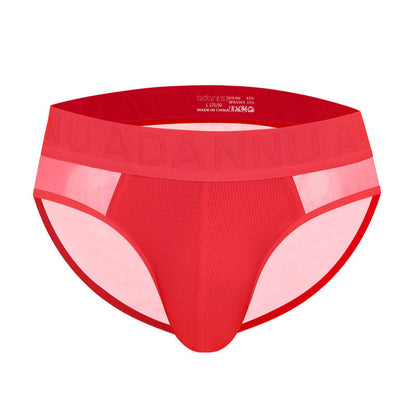 Sheer Mesh Panel Contour Pouch Brief