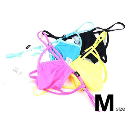 Ring Detail Double Strap U Pouch Thong