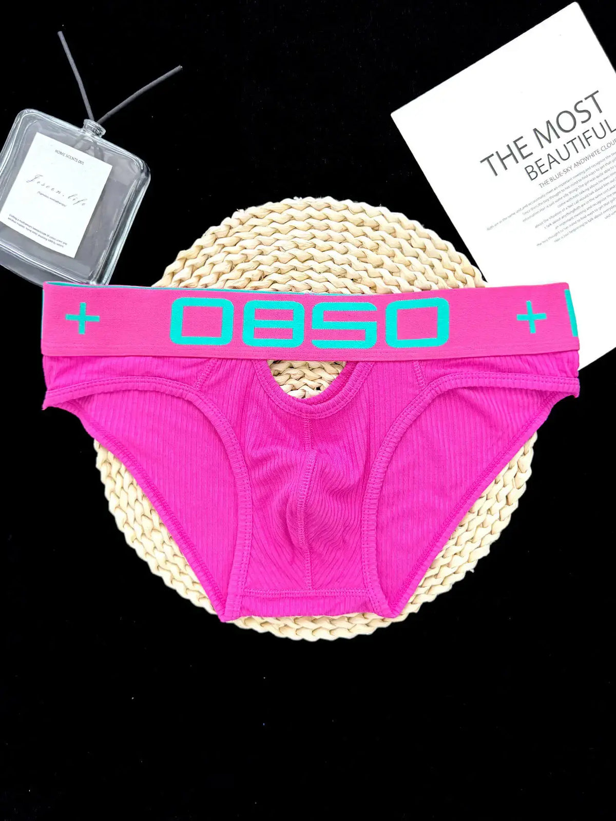Cotton Pouch Cutout Low Rise Brief