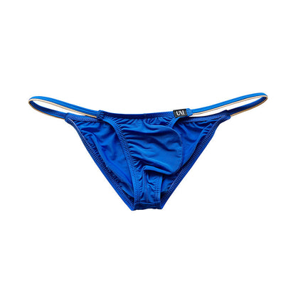 Ice Silk Contrast Cord Cheeky Briefs