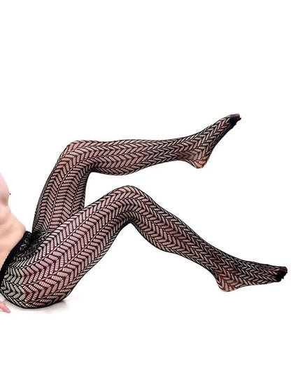 See Through Fishnet Pantyhose alternate view 4