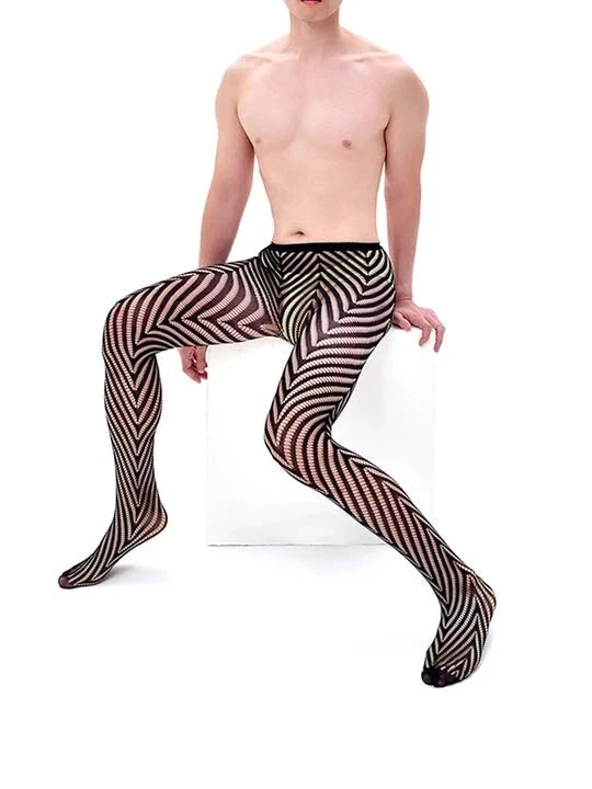 See Through Fishnet Pantyhose alternate view 8