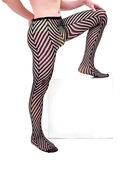 See Through Fishnet Pantyhose alternate view 9