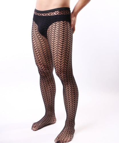 See Through Fishnet Pantyhose alternate view 5