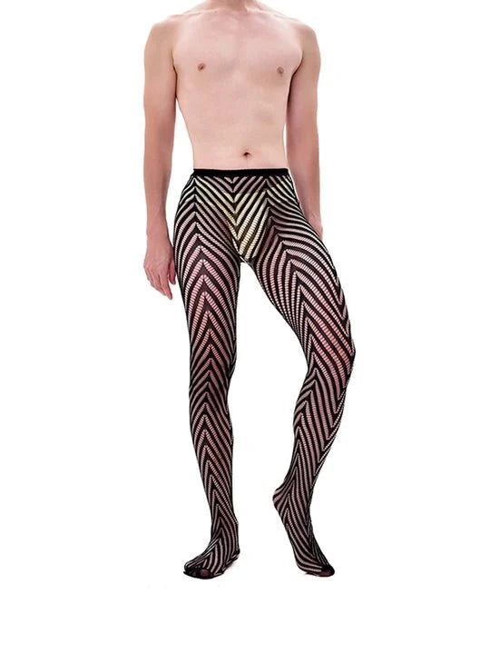 See Through Fishnet Pantyhose