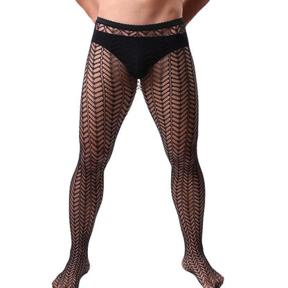 See Through Fishnet Pantyhose product view
