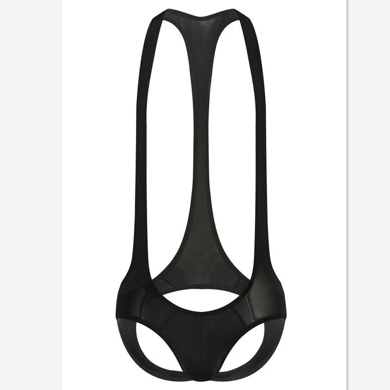 See Through Thin Tight Hollow Bodysuit alternate view 17