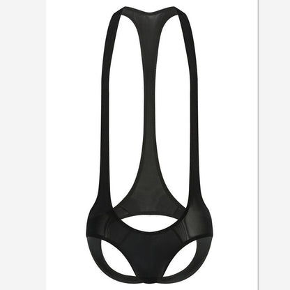 See Through Thin Tight Hollow Bodysuit alternate view 17