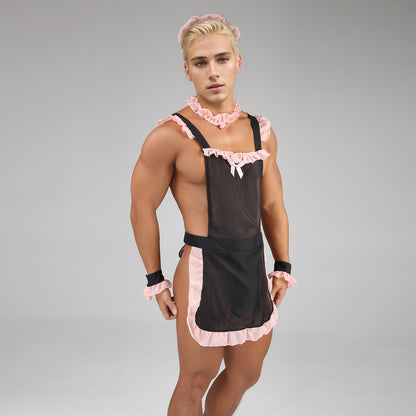 Backless Servant Apron Cosplay Set alternate product view