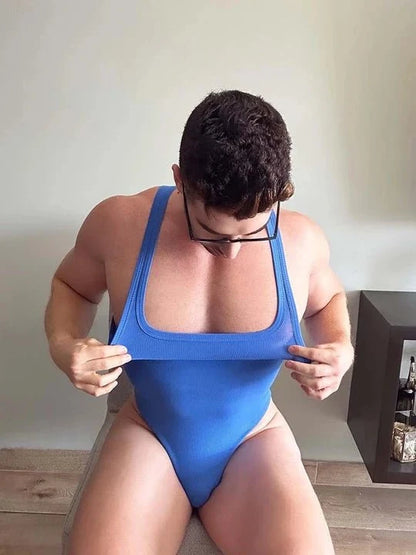 High Cut T Back Bodysuit alternate view 2