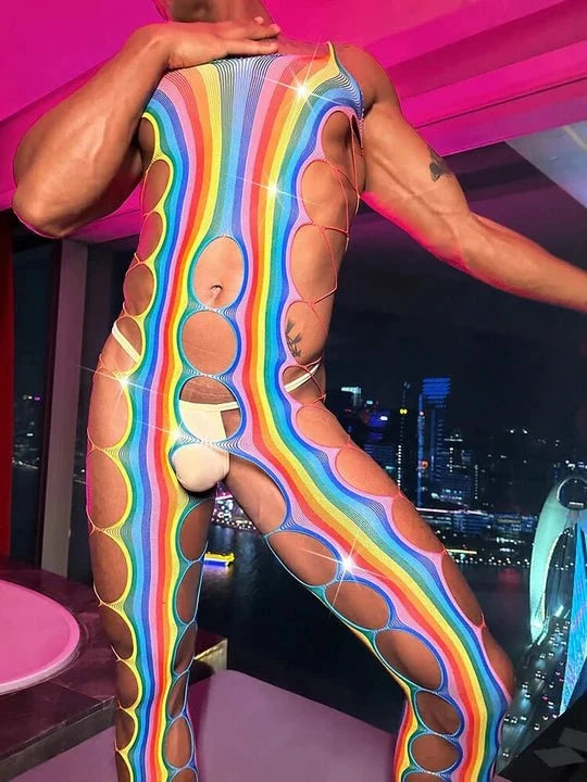 Rainbow Hollow Design Rainbow Bodysuit alternate view 3