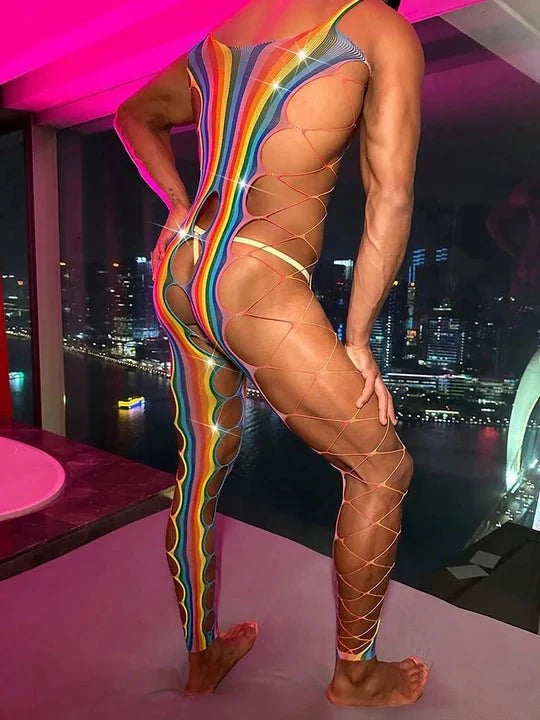 Rainbow Hollow Design Rainbow Bodysuit alternate view 4