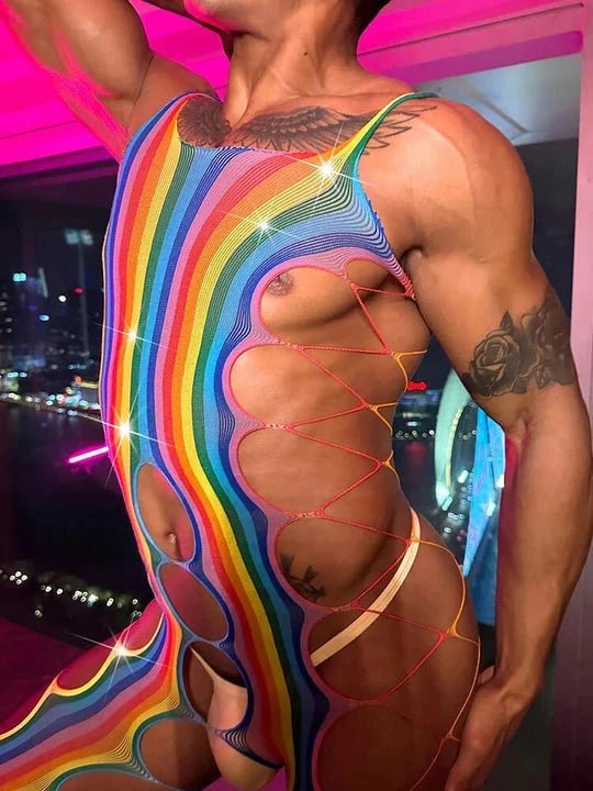 Rainbow Hollow Design Rainbow Bodysuit alternate view 5