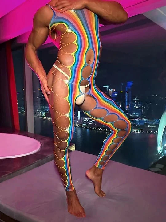 Rainbow Hollow Design Rainbow Bodysuit alternate view 2