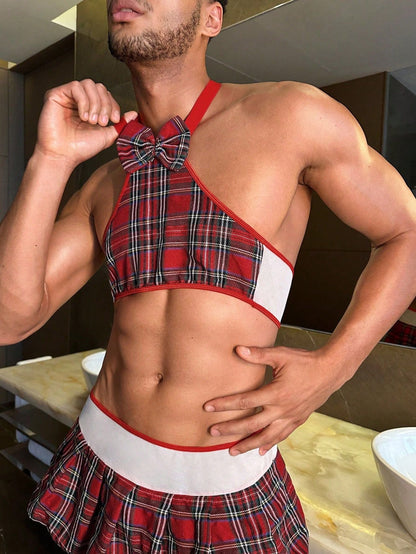 Plaid JK School Uniform Cosplay Set product detail view 5