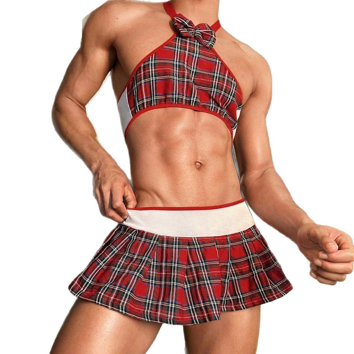 Plaid JK School Uniform Cosplay Set product detail view 6