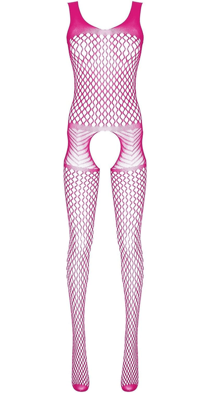 Open Crotch Fishnet Suspender Bodysuit alternate view 9