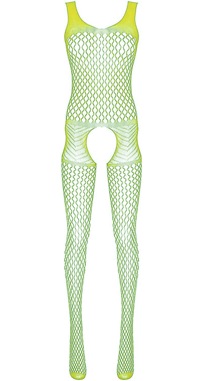 Open Crotch Fishnet Suspender Bodysuit alternate view 10
