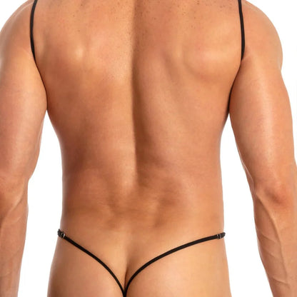Sheer Mesh Spaghetti Strap Bodysuit alternate view 3