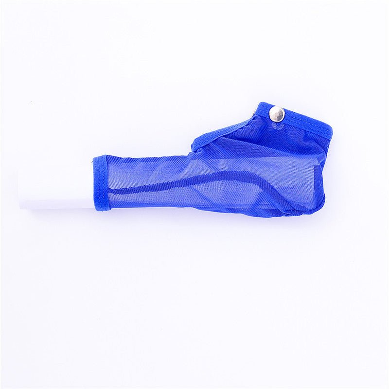 Blue Sheer Mesh Snap Button Cock Sock alternate view 8