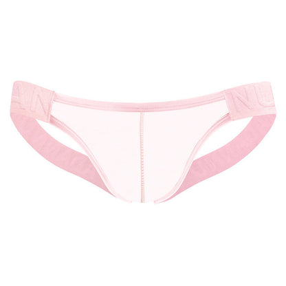 Sheer Double Strap U Pouch Thong