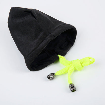 Black Skull Drawstring Quick Dry Cock Sock alternate view 16