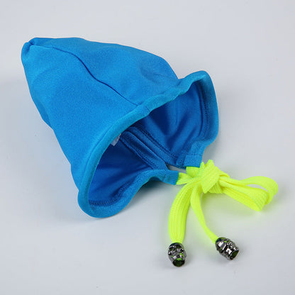 Blue Skull Drawstring Quick Dry Cock Sock alternate view 12