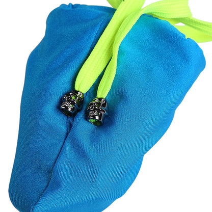 Skull Drawstring Quick Dry Cock Sock detail view