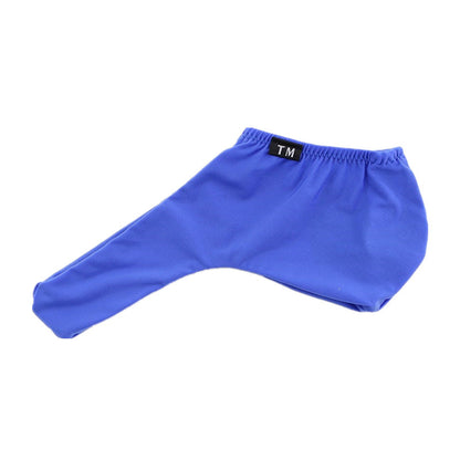 Blue Ice Silk U Pouch Bulge Cock Sock Thong alternate view 8