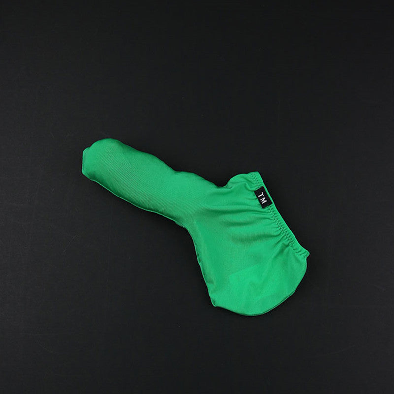 Ice Silk U Pouch Bulge Cock Sock Thong