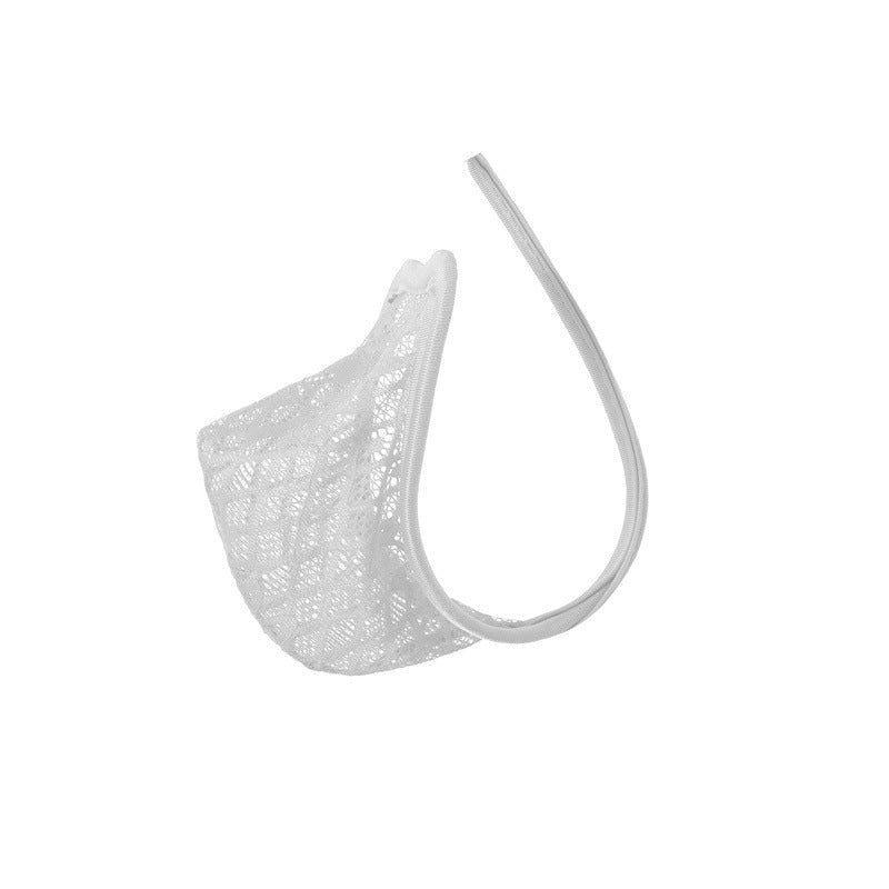 White U Pouch Lace Sheer Back C String alternate view 13
