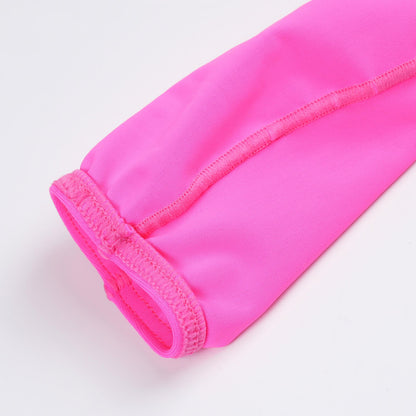 Rose Pink Seamless U Shape Pull On Cock Sock detail view