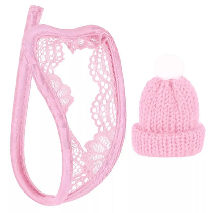 Pom Pom Cock Cap Holiday C String Set alternate view 10