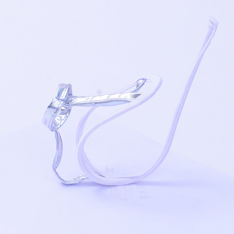 Wet Look Harness Ring C String alternate view 3