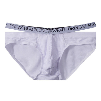 Ribbed Cotton Low Rise Briefs